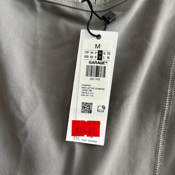 Garage biker short romper - Size medium - Picture 3 of 3